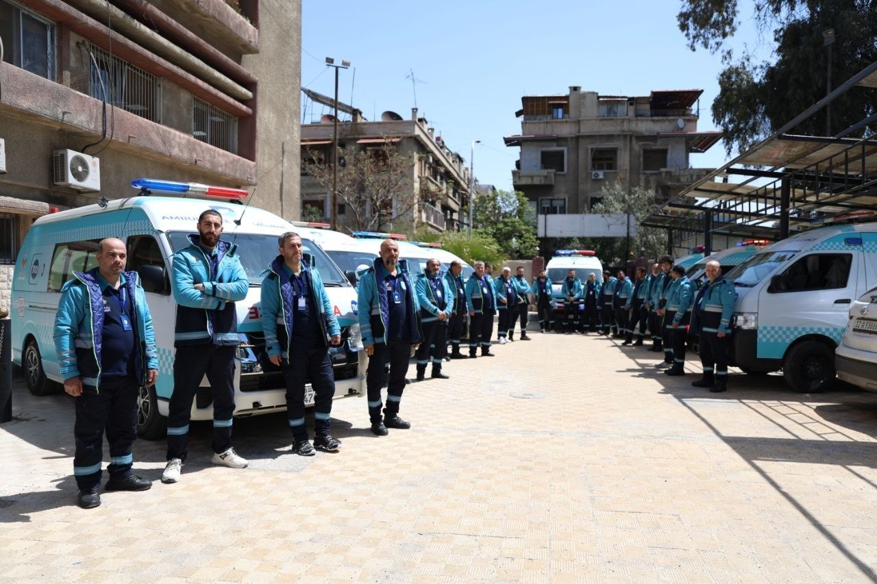 رفع الجاهزية الإسعافية استعداداً لانطلاق معرض دمشق الدولي