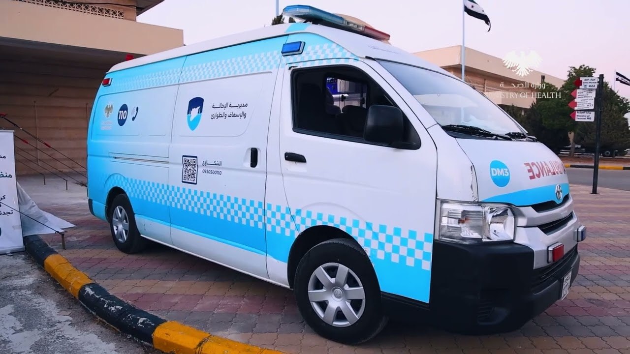جانب من مشاركة وزارة الصحة في معرض دمشق الدولي بدورته الـ63