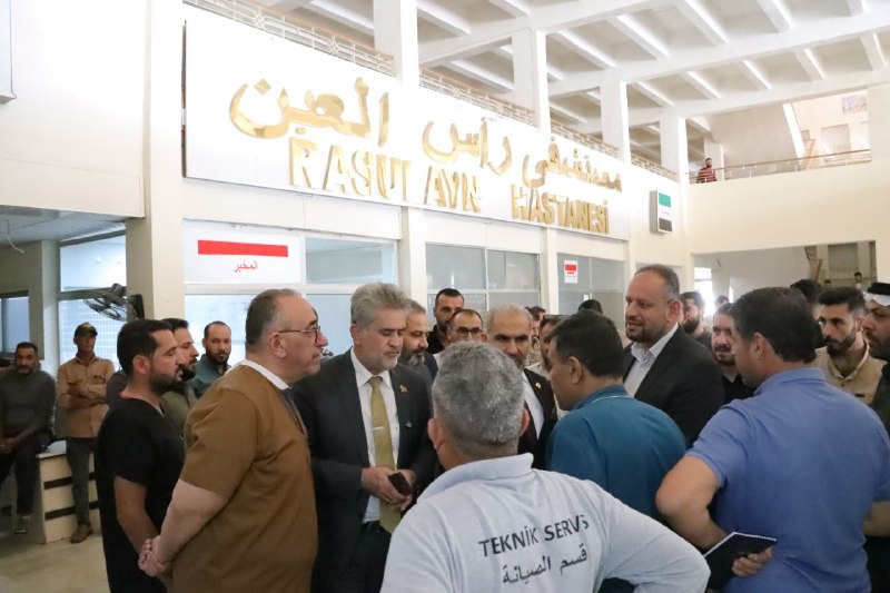 الصحة تتابع واقع مشفى رأس العين وملف الدمج