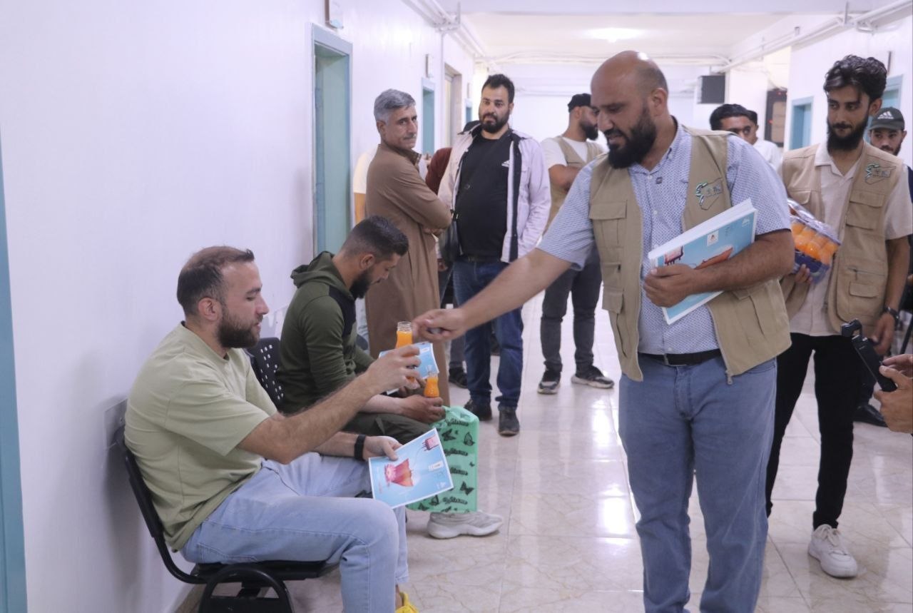 بنك دم حمص يستقبل 350 كيس دم في اليوم العالمي للتبرع بالدم