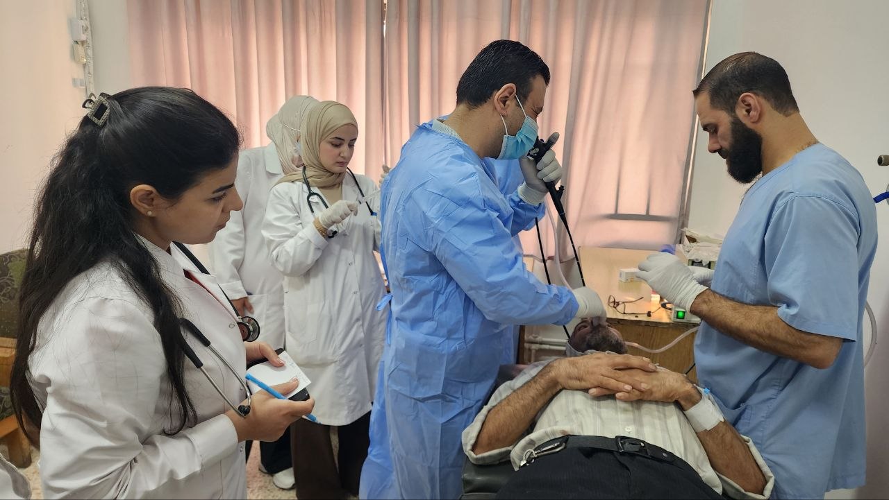 تفعيل خدمة التنظير القصبي المرن في مشفى حماة الوطني