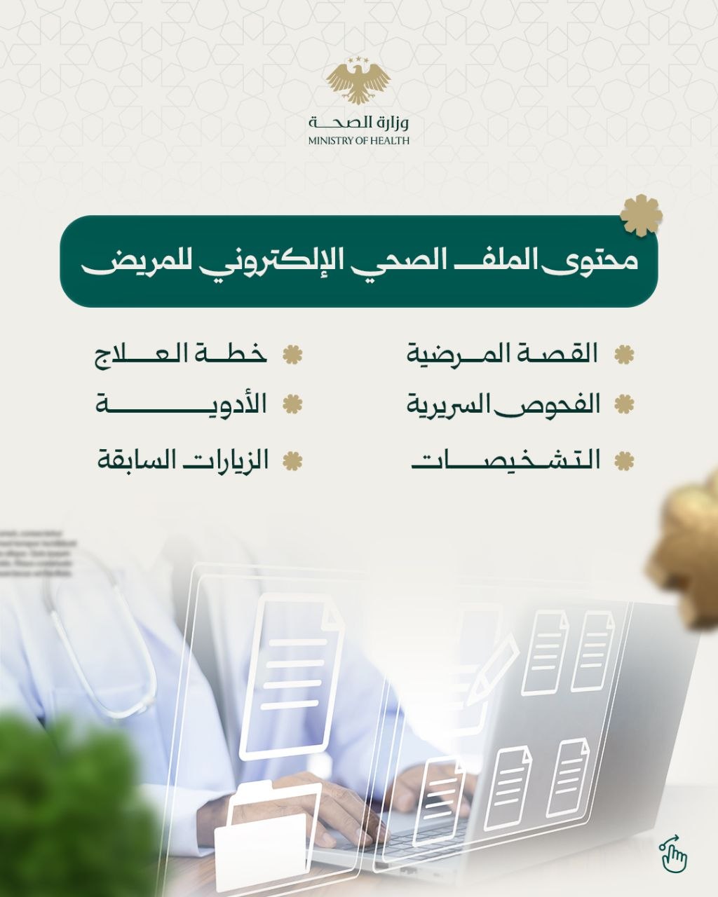 منظومة التحول الرقمي في وزارة الصحة.. بوابة الصحة الرقمية