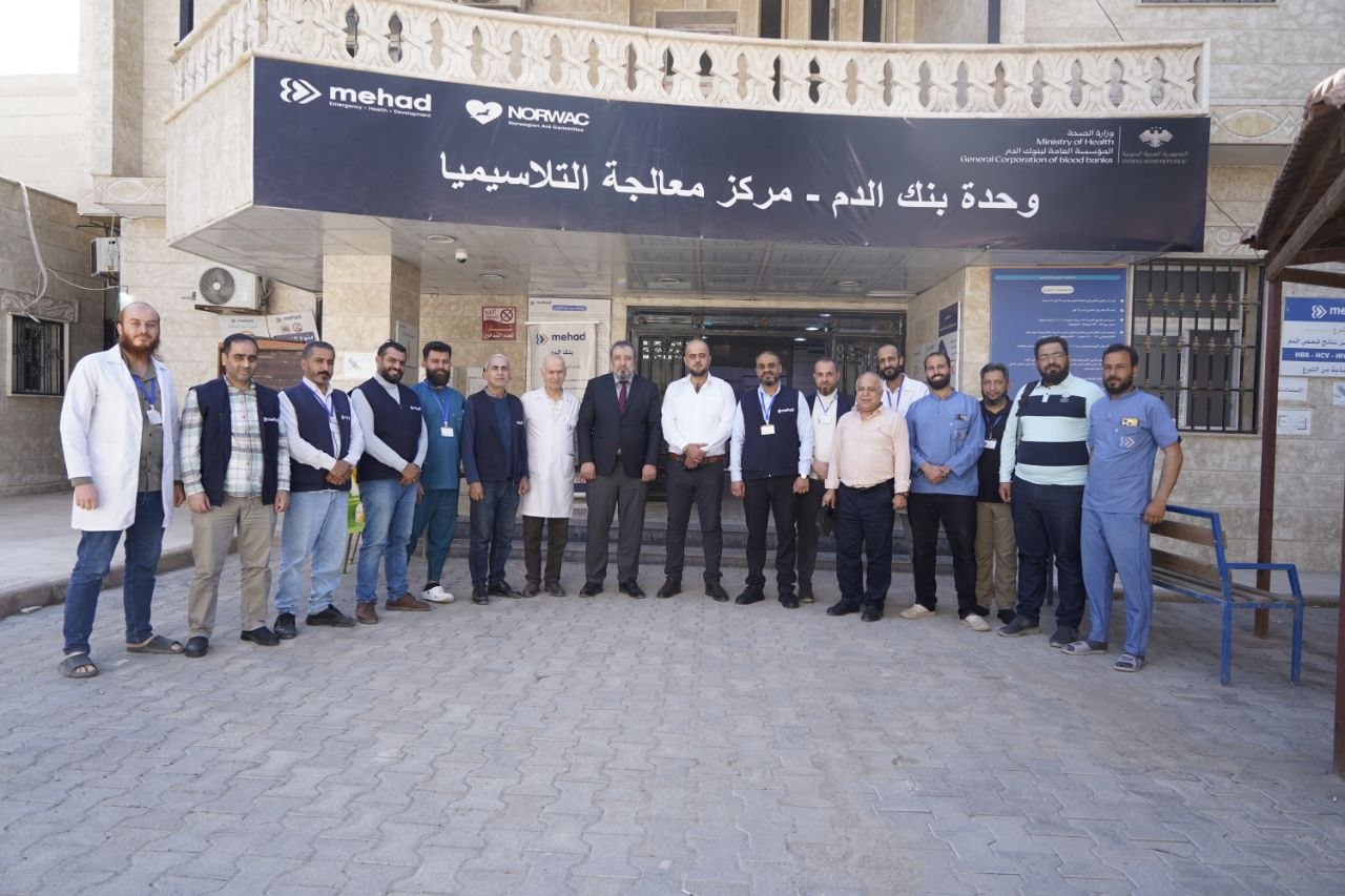 المؤسسة العامة لبنوك الدم تتفقّد مراكز الرقة والحسكة وتدرس إعادة تفعيل بنك القامشلي